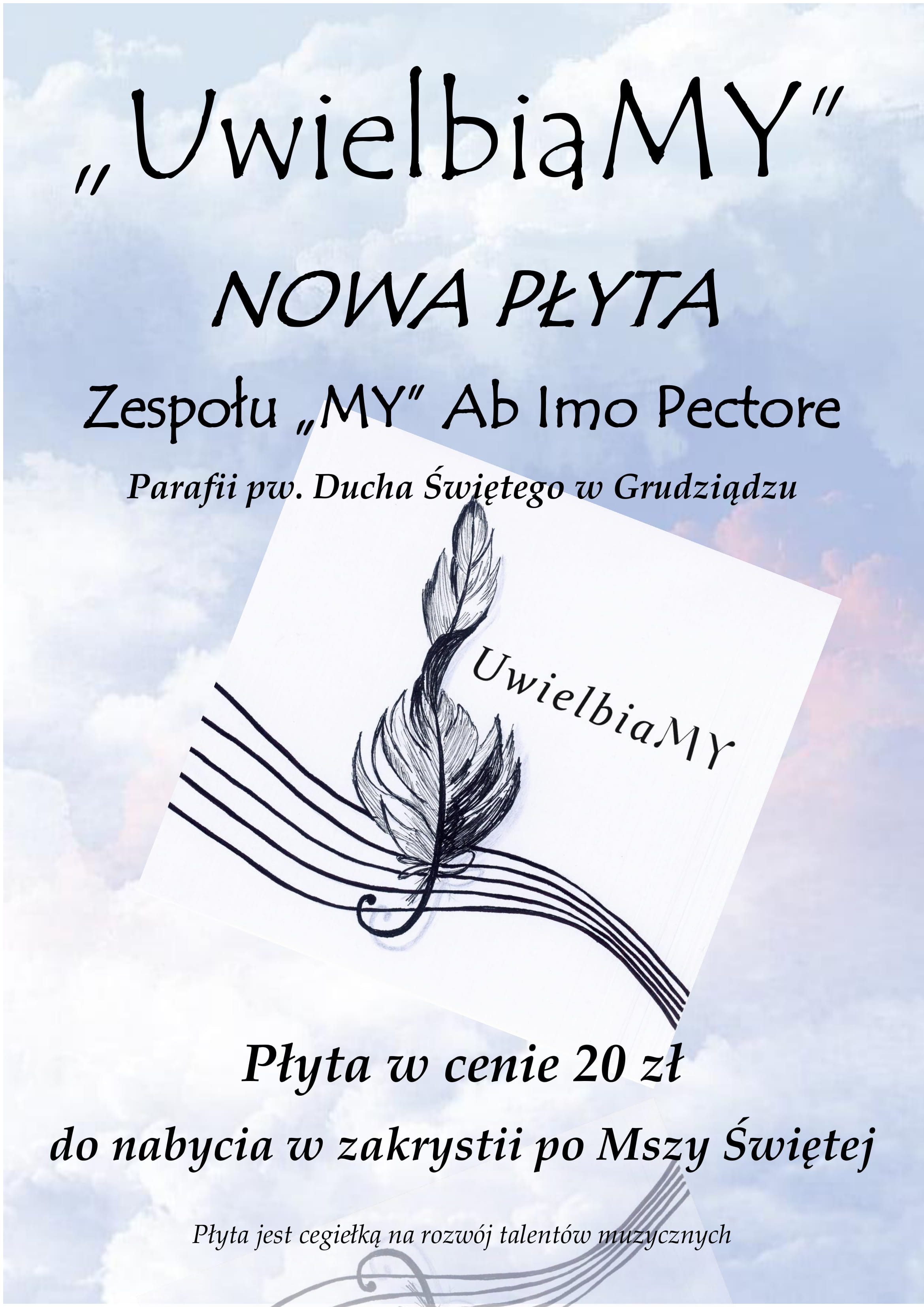 UwielbiaMY - plakat UwielbiaMY - plakat